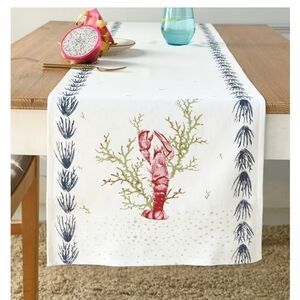 Salty Sands Cotton Table Runner